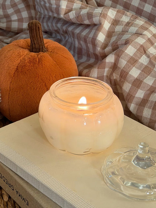 *LIMITED EDITION* Pumpkin Glass Candles
