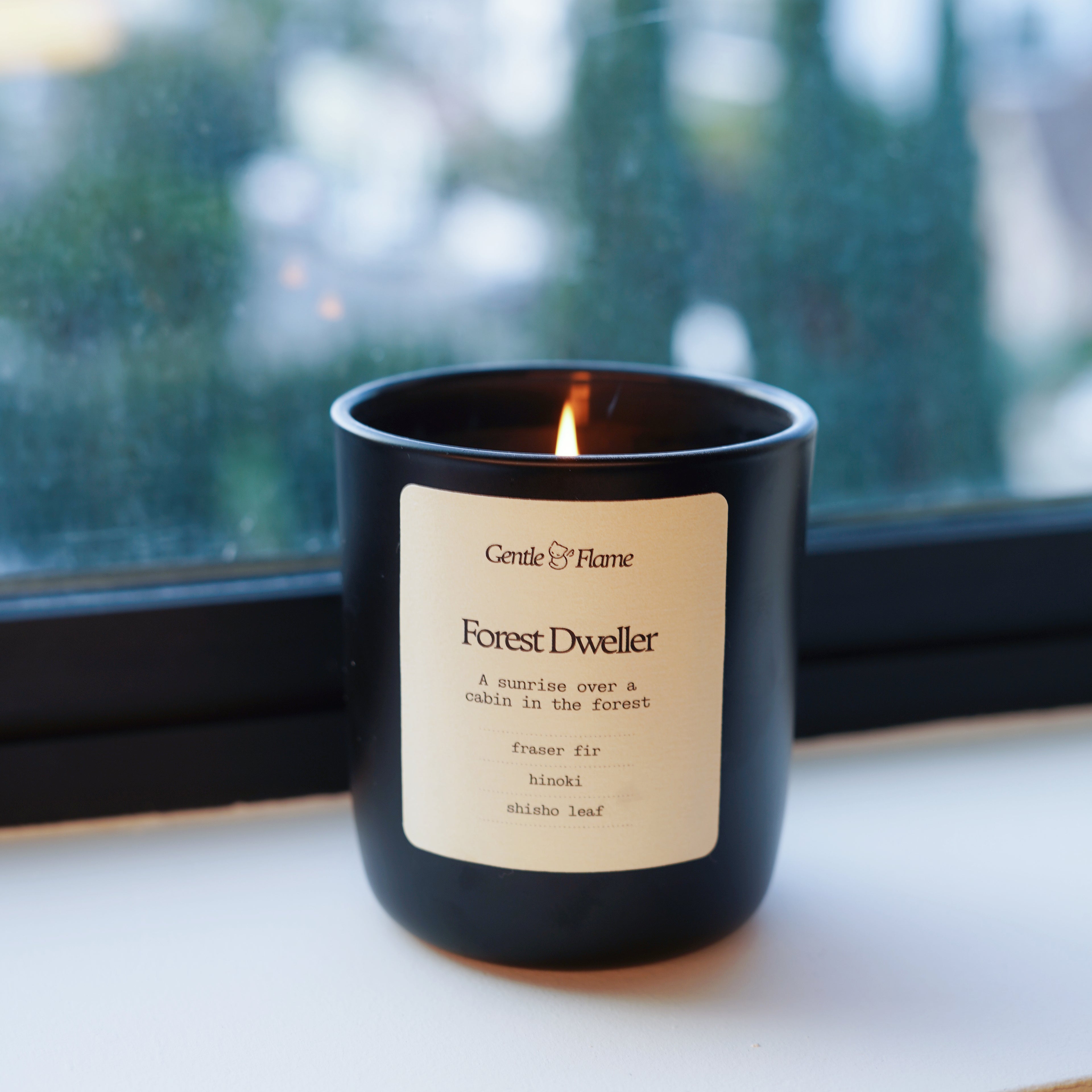 Forest Dweller Glass Candle