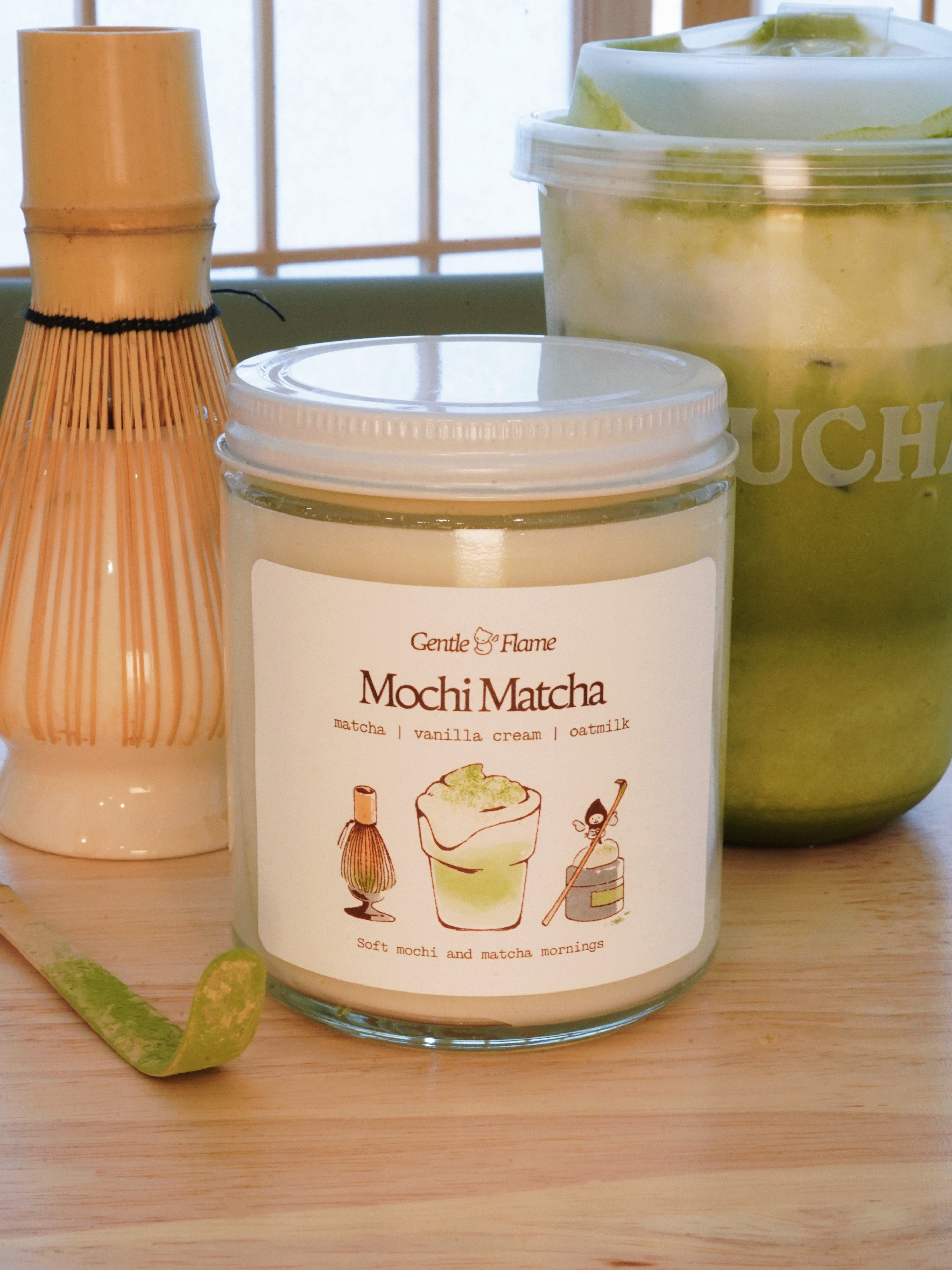 Mochi Matcha Jar Candle