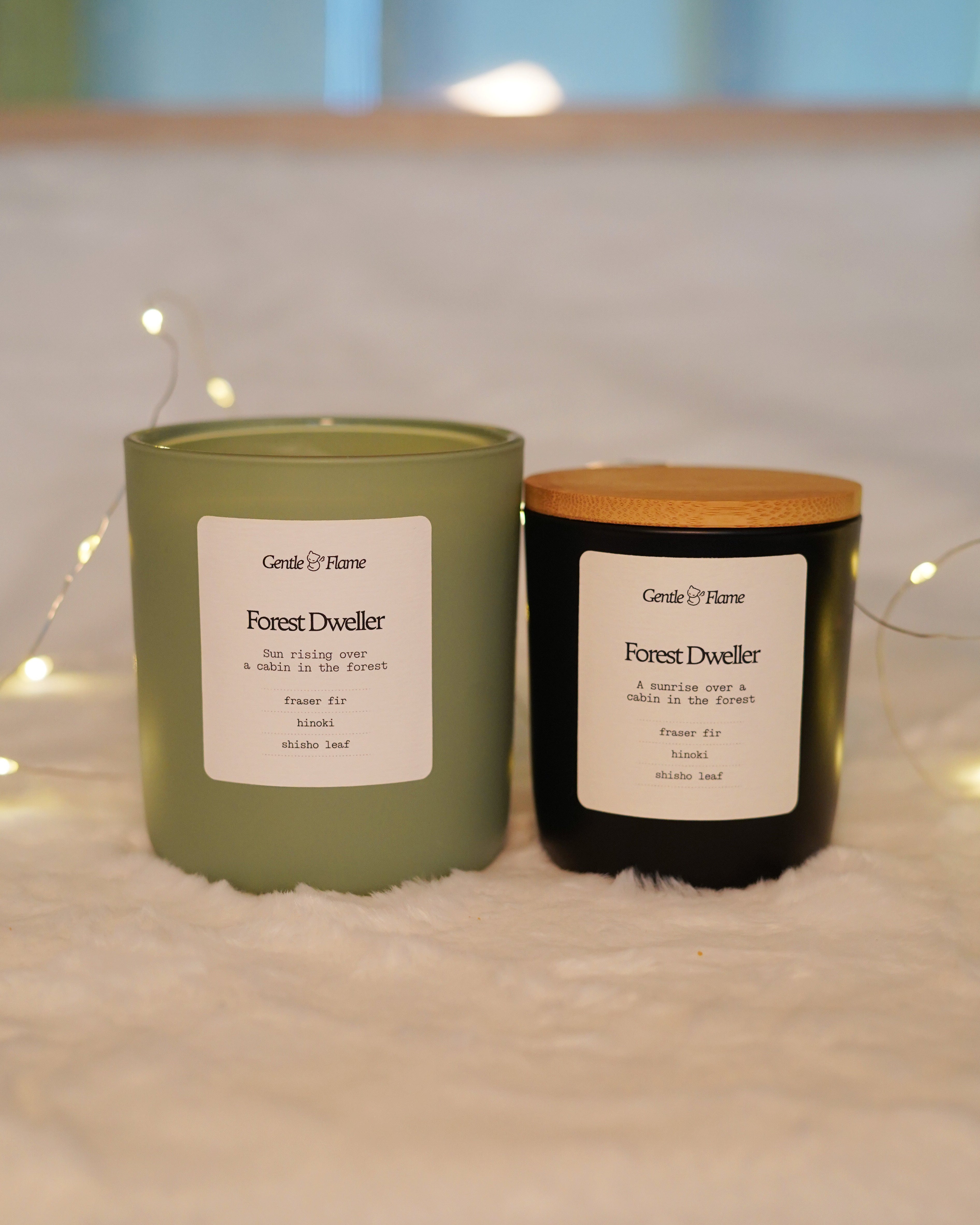 Forest Dweller Glass Candle