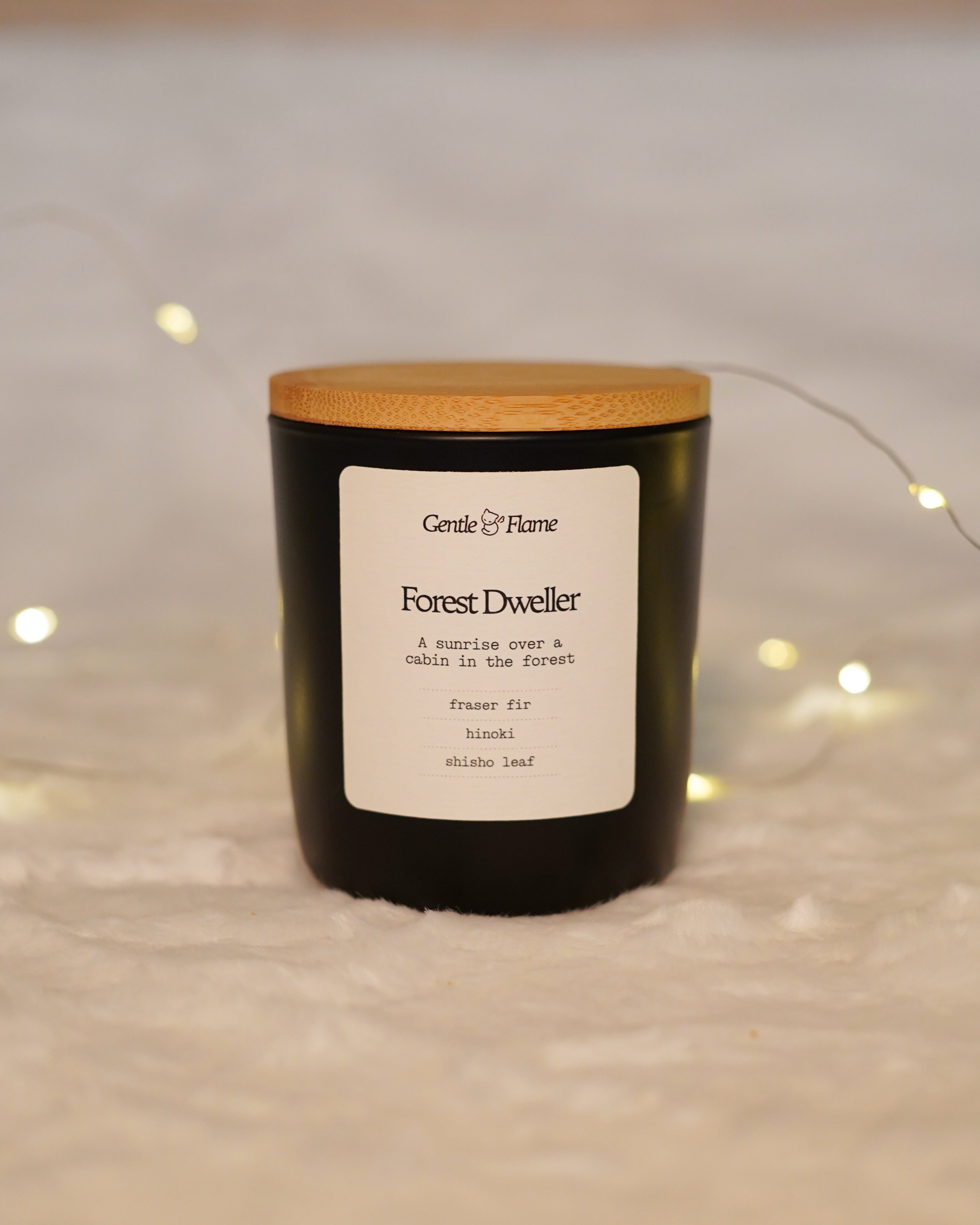 Forest Dweller Glass Candle