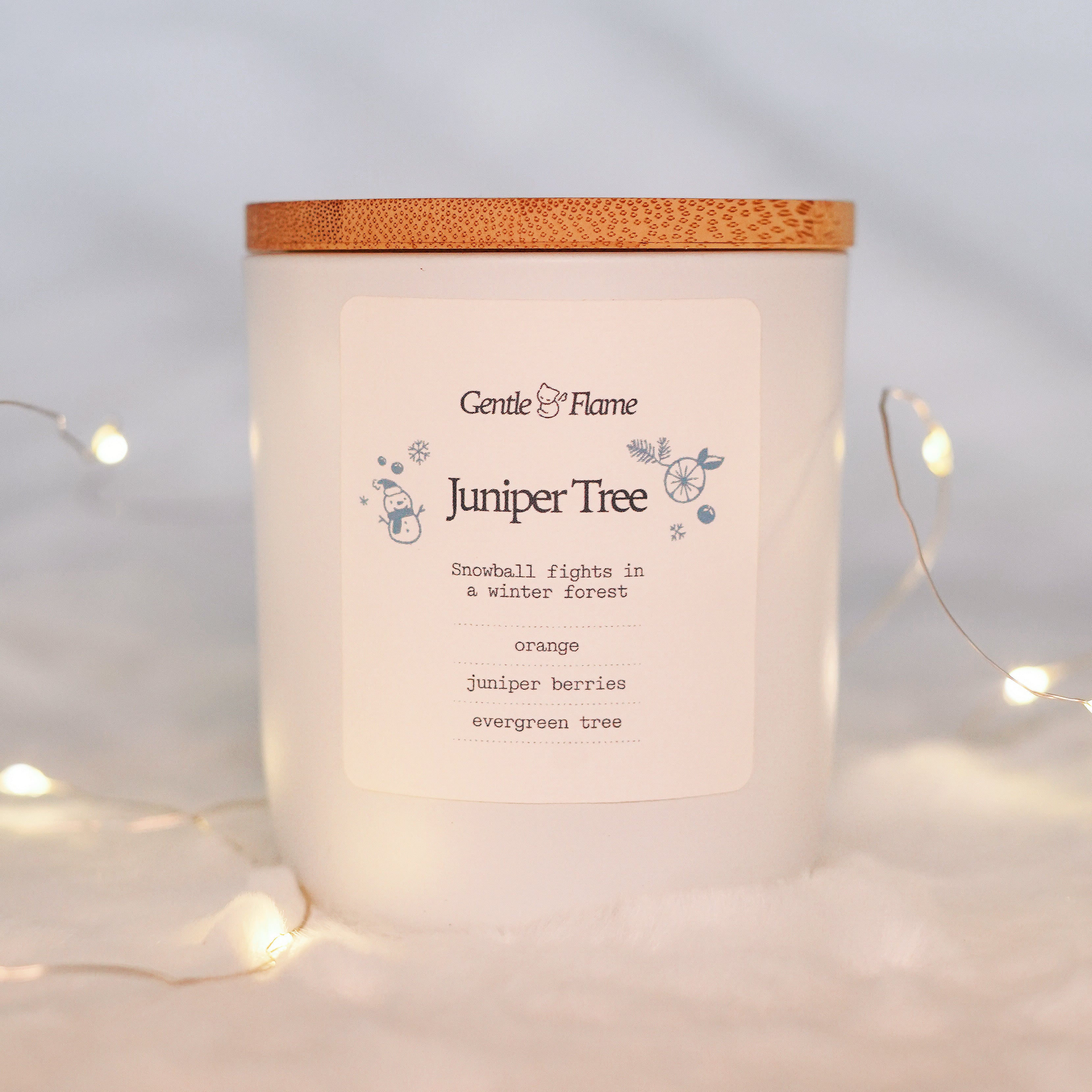 Juniper Tree Glass Candle
